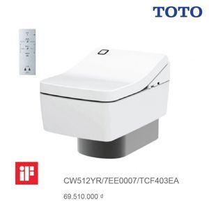 Bồn cầu treo tường TOTO CW512YR/7EE0007/TC501CVK