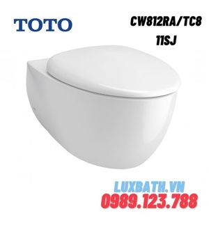 Bồn cầu treo tường Toto CW812RA#W/TC811SJ#W