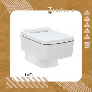 Bồn cầu treo tường Toto Renesse CW512YR + Nắp đóng êm TC501CVK (Hộp che đáy bằng kim loại)