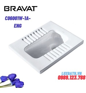 Bồn Cầu Xổm Bravat C06001W-1A-ENG