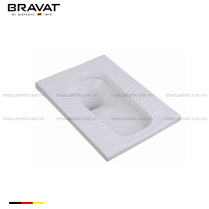 Bồn Cầu Xổm Bravat C2561W-1-ENG