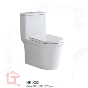 Bồn cầu Carano K 02 - 1 khối