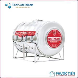 Bồn inox Đại Thành Vigo 1000L, ngang, SUS 316