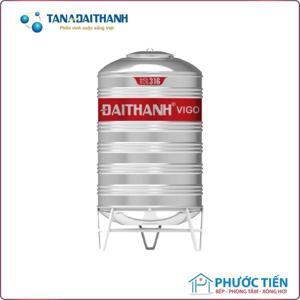 Bồn inox Đại Thành Vigo 1000L, đứng, SUS 316