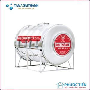 Bồn inox Đại Thành Vigo 1500L, ngang, SUS 316
