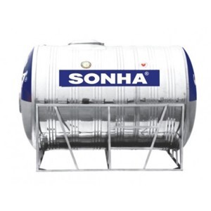 Bồn Inox Sơn Hà nằm ngang SH-4000 - 4000 lít , Ф1420