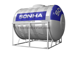 Bồn Inox Sơn Hà SHN2500 Ngang (Ф1140)