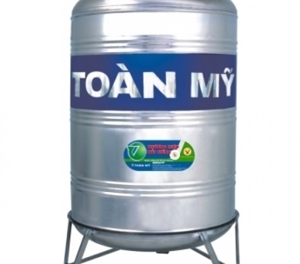 Bồn inox Toàn Mỹ 2500L đứng SUS 304