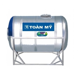 Bồn inox Toàn Mỹ 2500L ngang SUS 304