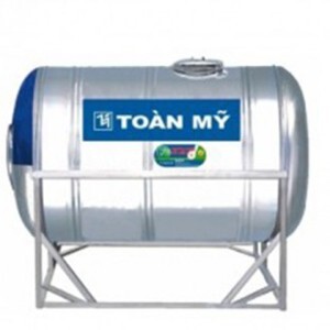 Bồn inox Toàn Mỹ 2500L ngang SUS 304