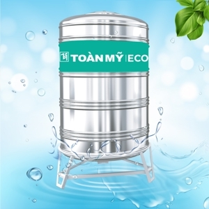 Bồn inox Toàn Mỹ Eco 500L đứng