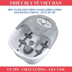 Bồn massage chân hồng ngoại Athena fb100