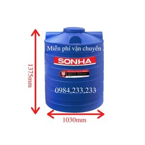 Bồn nhựa Sơn Hà đứng 1000L