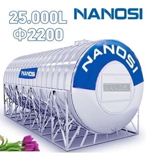 Bồn nước công nghiệp ngang F2200 - 25000L