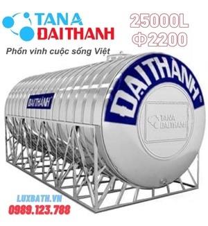 Bồn nước công nghiệp ngang F2200 - 25000L