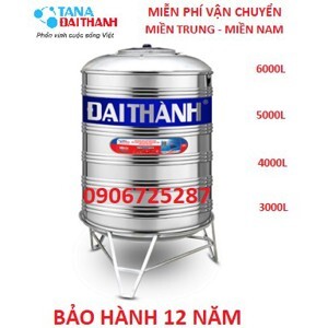 Bồn nước đứng Đại Thành - 6000 lít