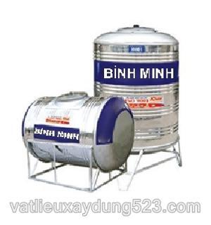 Bồn nước inox Bình Minh 1000 lít ngang