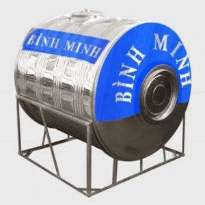 Bồn nước inox Bình Minh 1000 lít ngang