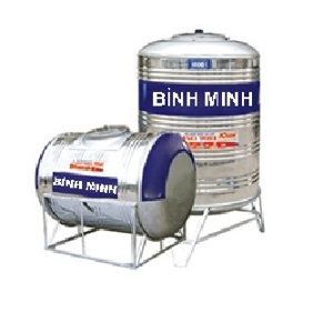 Bồn nước inox Bình Minh 1000 lít ngang