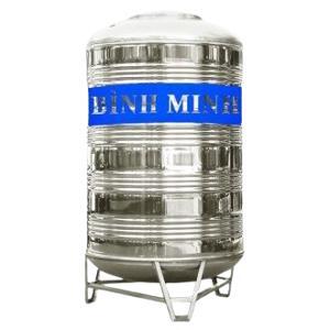 Bồn nước Inox Bình Minh 1500 lít đứng