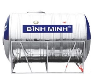 Bồn nước Inox Bình Minh 750 lít ngang