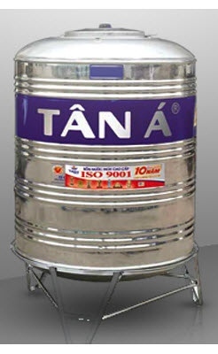 Bồn nước inox Đại Thành 3500L đứng