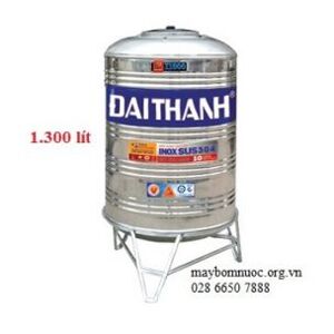 Bồn nước inox Đại Thành Đứng 1300l