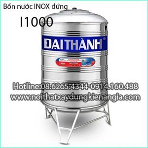 Bồn nước inox Đại Thành I1.000 đứng