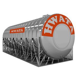 Bồn nước inox Hwata 25000L ngang