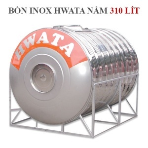 Bồn nước Inox Hwata 300 lít ngang