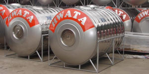 Bồn nước Inox Hwata 3500 lít ngang