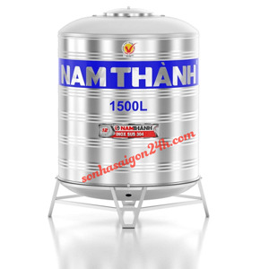 Bồn nước inox Nam Thành 1500 lít đứng