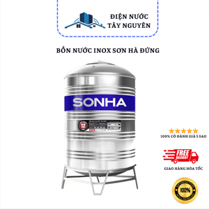 Bồn nước Inox Sơn Hà đứng - 1000 lít , Φ 960