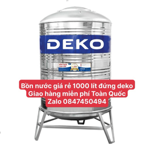 Bồn nước Inox Sơn Hà đứng - 1000 lít , Φ 960