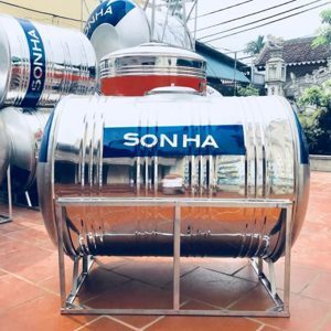 Bồn nước Inox Sơn Hà - 1000 lít , Ngang , Φ940