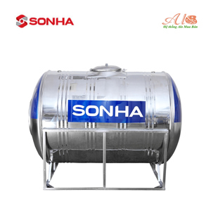 Bồn nước Inox Sơn Hà - 1000 lít , Ngang , Φ940