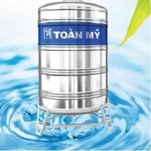 Bồn nước inox Toàn Mỹ 1000L đứng SUS304