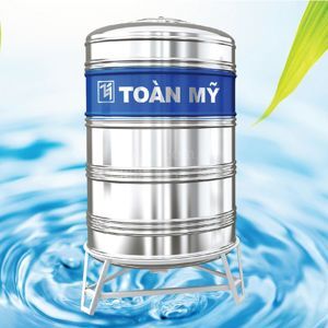 Bồn nước inox Toàn Mỹ Đứng - 4000 lít