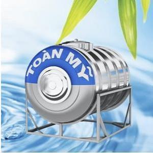 Bồn nước inox Toàn Mỹ 5000L ngang sus 304