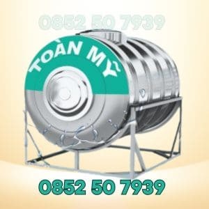 Bồn nước inox Toàn Mỹ ECO 5000 lít ngang