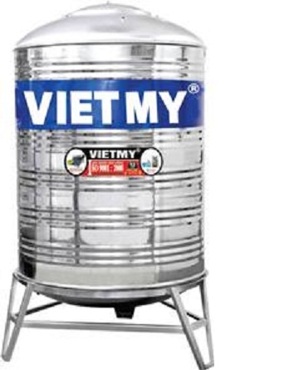 Bồn nước inox Việt Mỹ 1000L Đứng