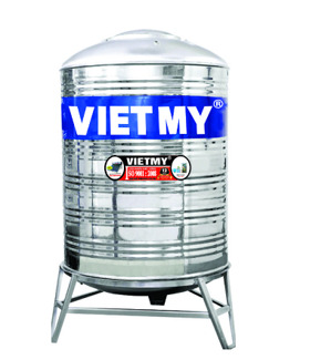 Bồn nước inox Việt Mỹ 1500 L Đứng