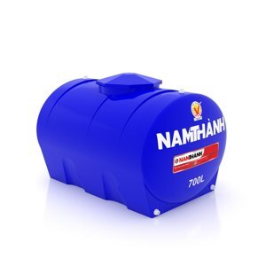 Bồn nước nhựa cao cấp Nam Thành 700L lít ngang