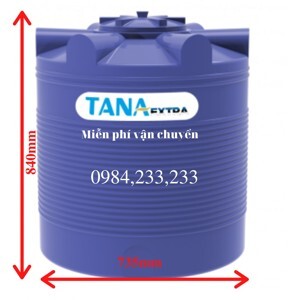 Bồn nước nhựa Đại Thành thế hệ mới 300L ngang