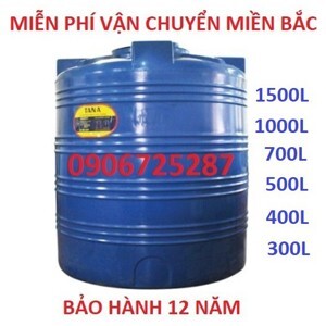 Bồn nước nhựa Tân Á - 1500 lít , Đứng