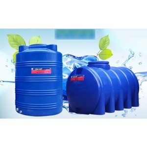 Bồn nước nhựa Tân Mỹ 300L Ngang