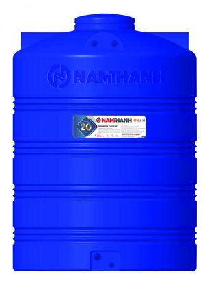 Bồn nước nhựa tiêu chuẩn Nam Thành 4000 lít đứng