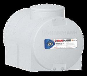 Bồn nước nhựa tiêu chuẩn Nam Thành 700L lít ngang