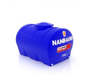 Bồn nước nhựa tiêu chuẩn Nam Thành 700L lít ngang