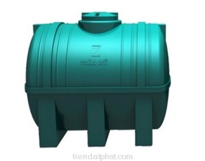 Bồn nước nhựa Toàn Mỹ 1500 lít nằm ngang